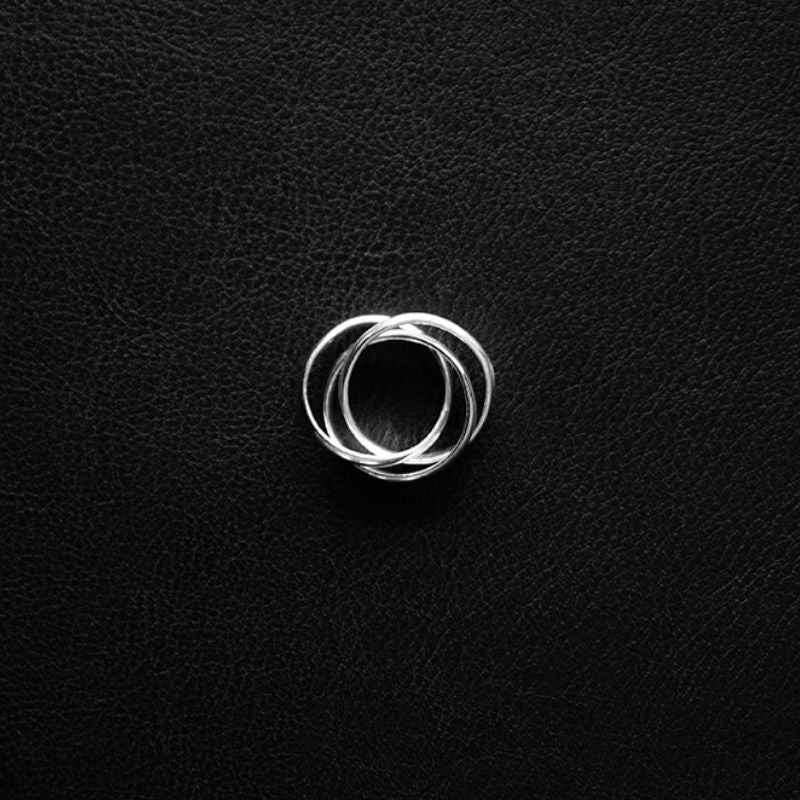 Trinity | Bague - NOIR KĀLA