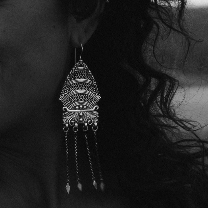 Sakti | Bracelet de cheville - NOIR KĀLA