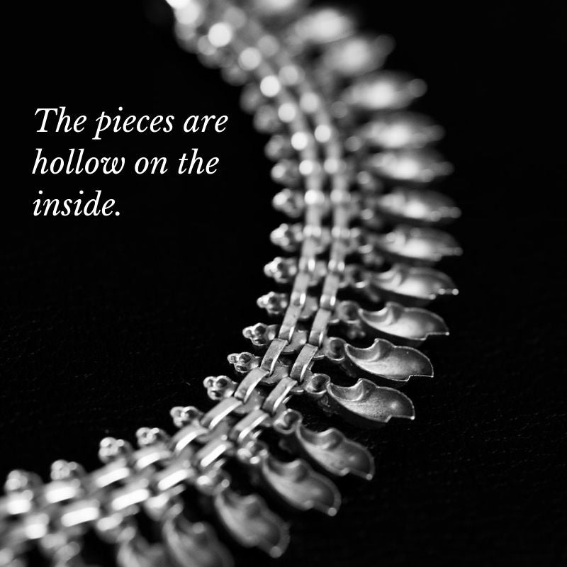 Dakini | Bracelet de cheville - NOIR KĀLA