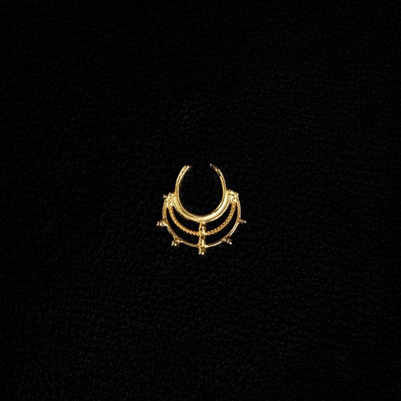 Divine | Piercing Septum - Or (18k Sale Collection) - NOIR KĀLA