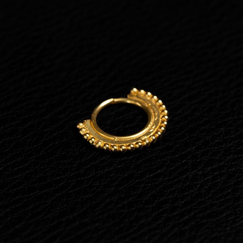 Divine | Piercing Septum - Or (18k Sale Collection) - NOIR KĀLA