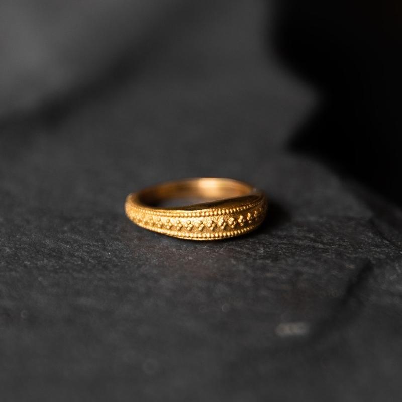 Little Dome | Ring - Brass - NOIR KĀLA