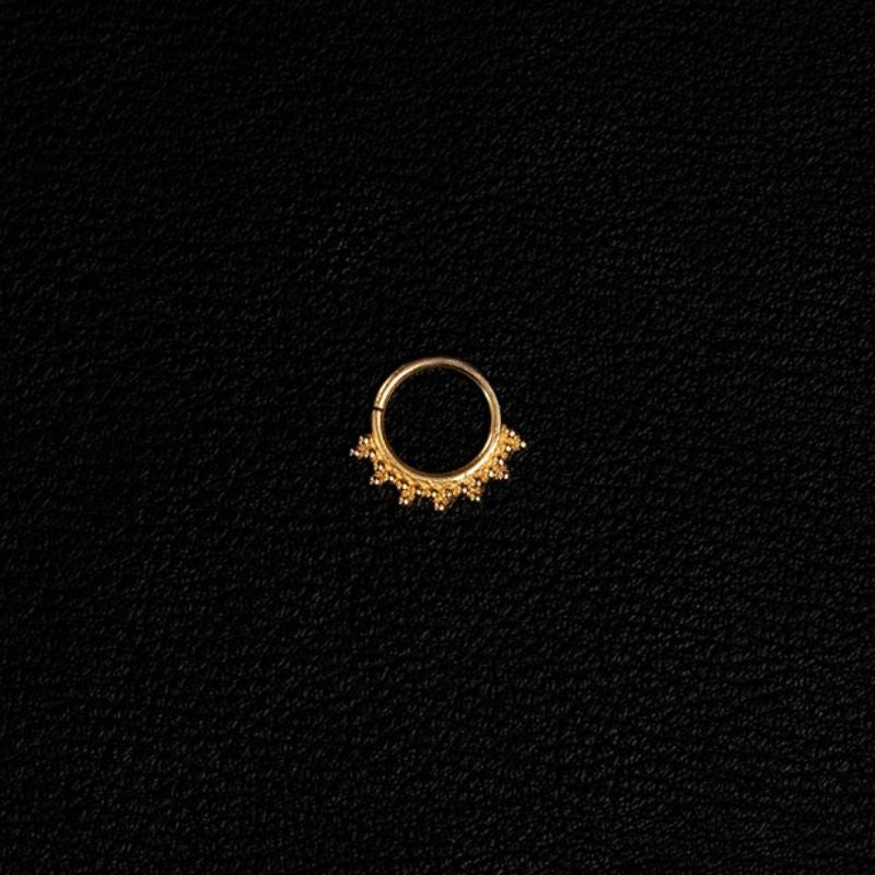 Divine | Piercing Septum - Or (18k Sale Collection) - NOIR KĀLA