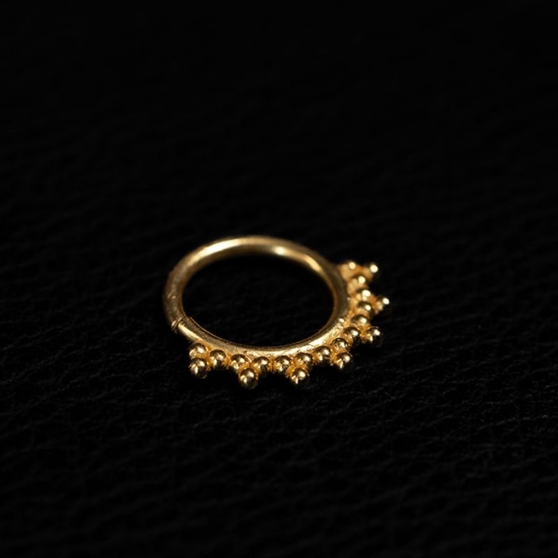 Divine | Piercing Septum - Or (18k Sale Collection) - NOIR KĀLA