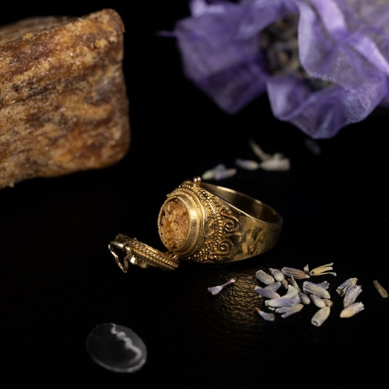 Poison | Bague - Laiton - NOIR KĀLA