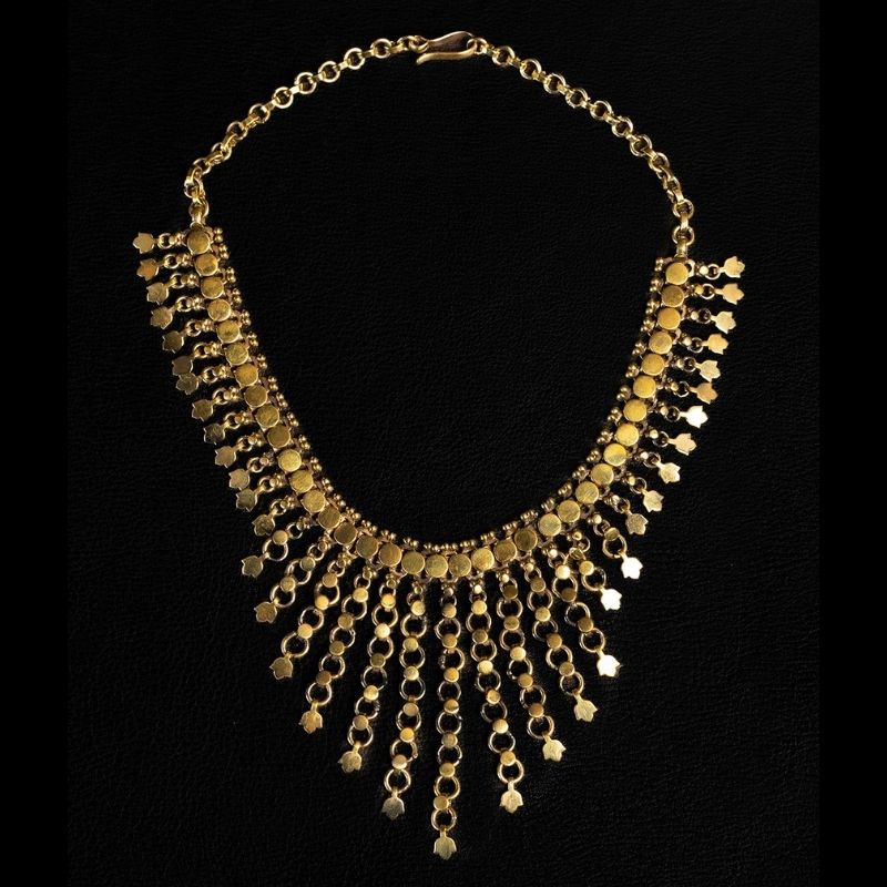 Elysium | Collar Necklace - Brass