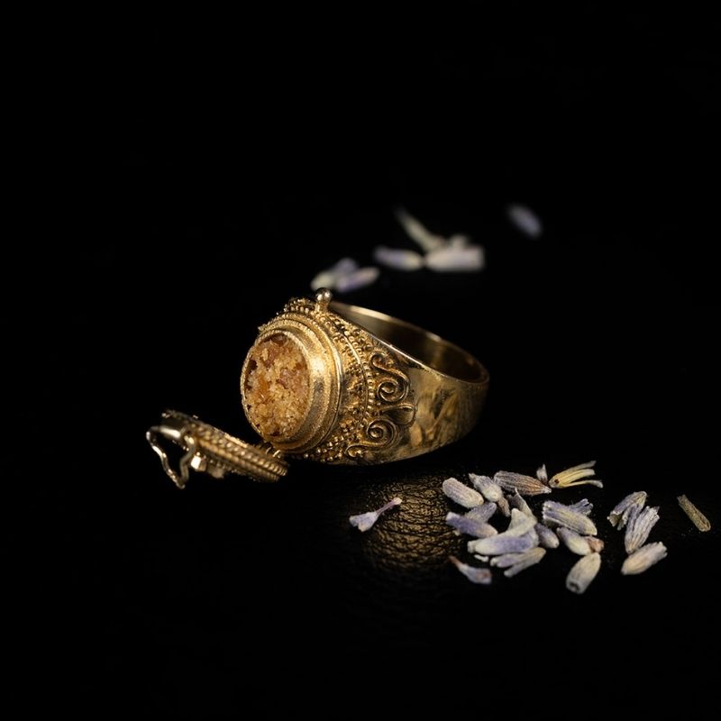 Poison | Bague - Laiton - NOIR KĀLA