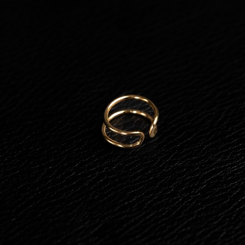 Ivy I | Ear Cuff - Gold - NOIR KĀLA