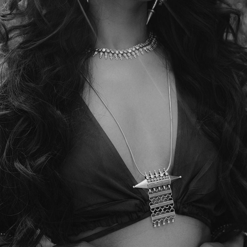 Birth | Bracelet de cheville - NOIR KĀLA