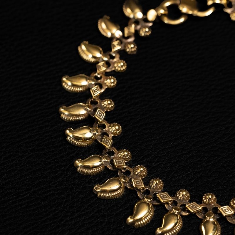 Sundari | Bracelet de cheville - Laiton