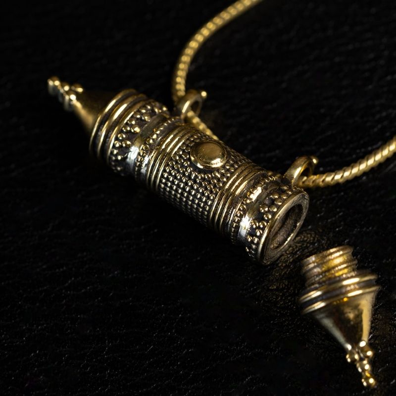 Vessel Amulet | Collier pendentif - Laiton - NOIR KĀLA