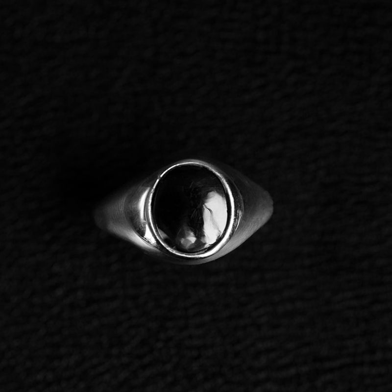 Black Orbit | Bague - Argent 925 - NOIR KĀLA