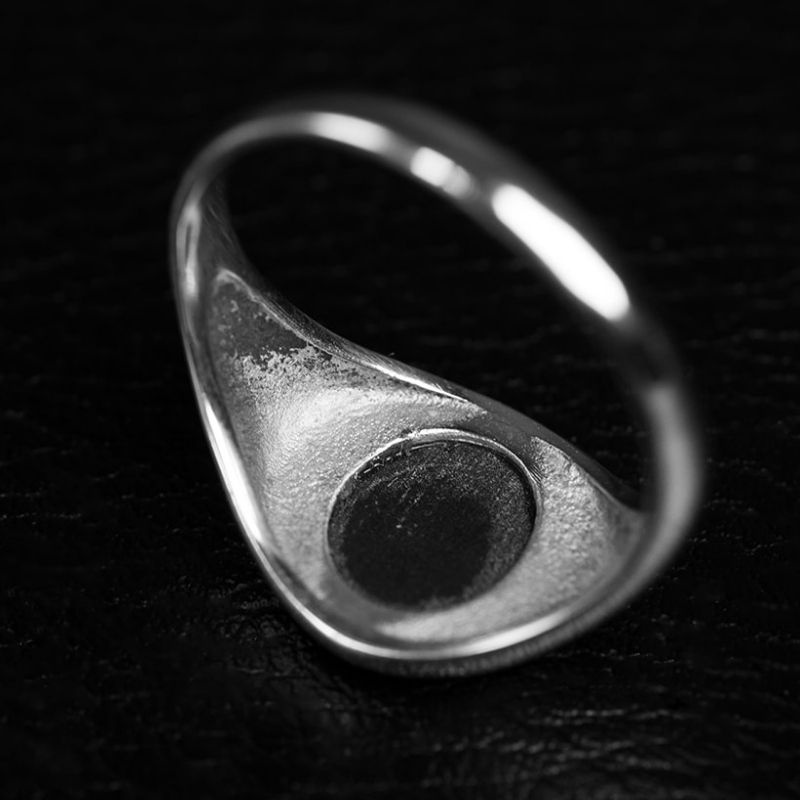 Black Orbit | Bague - Argent 925 - NOIR KĀLA