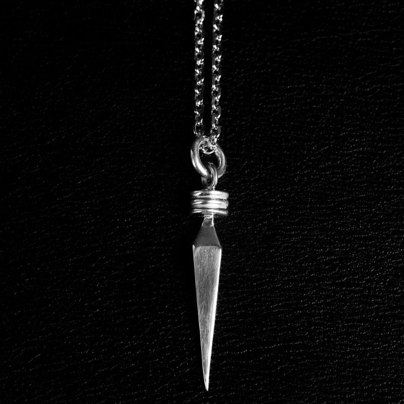 Pendulum | Collier pendentif - Argent 925 - NOIR KĀLA