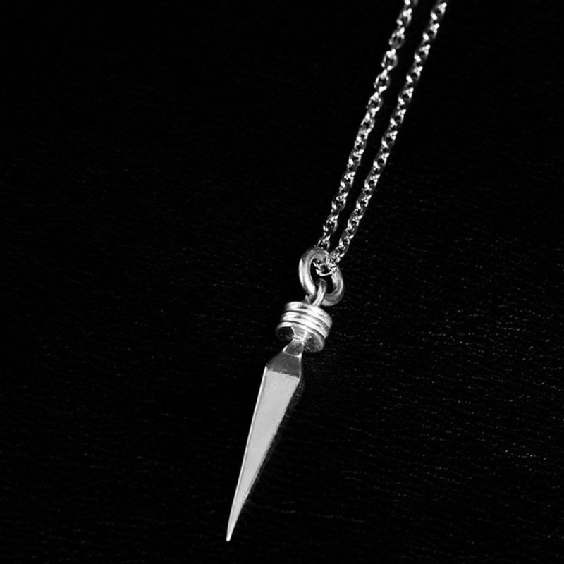 Pendulum | Collier pendentif - Argent 925 - NOIR KĀLA