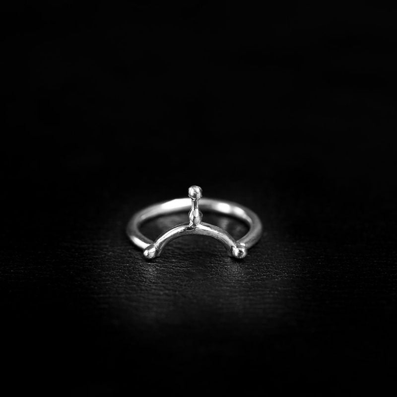 Transmission | Ring – 925 Silver - NOIR KĀLA