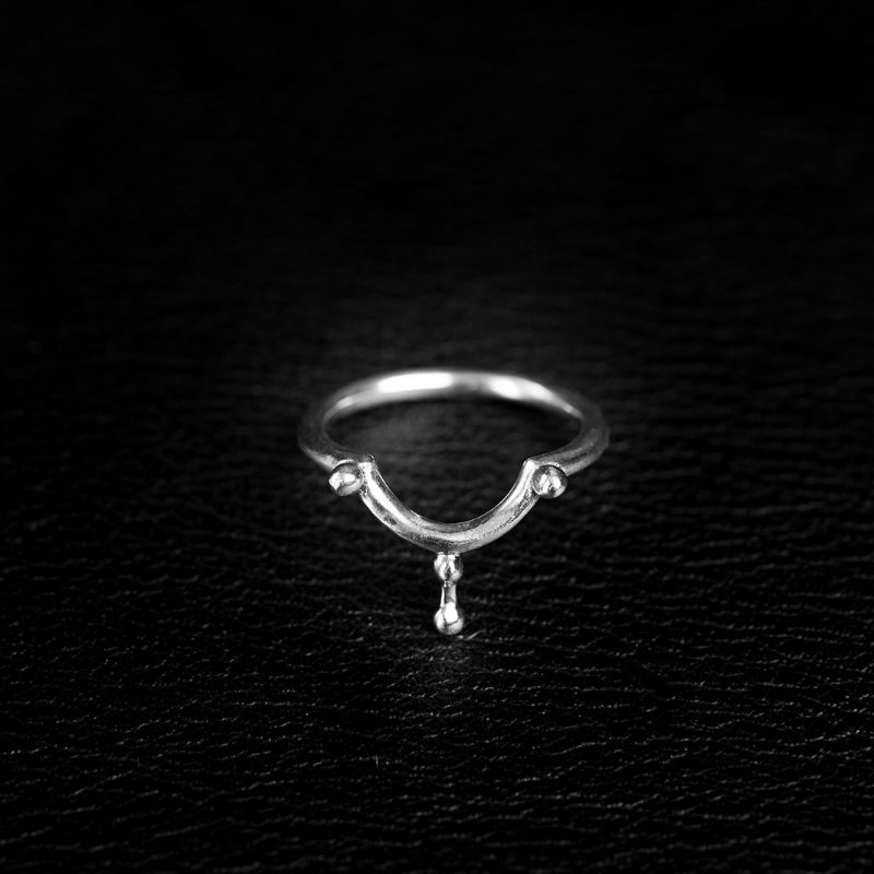 Transmission | Ring – 925 Silver - NOIR KĀLA