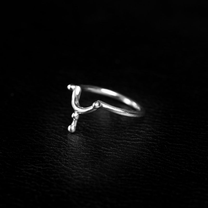 Transmission | Ring – 925 Silver - NOIR KĀLA