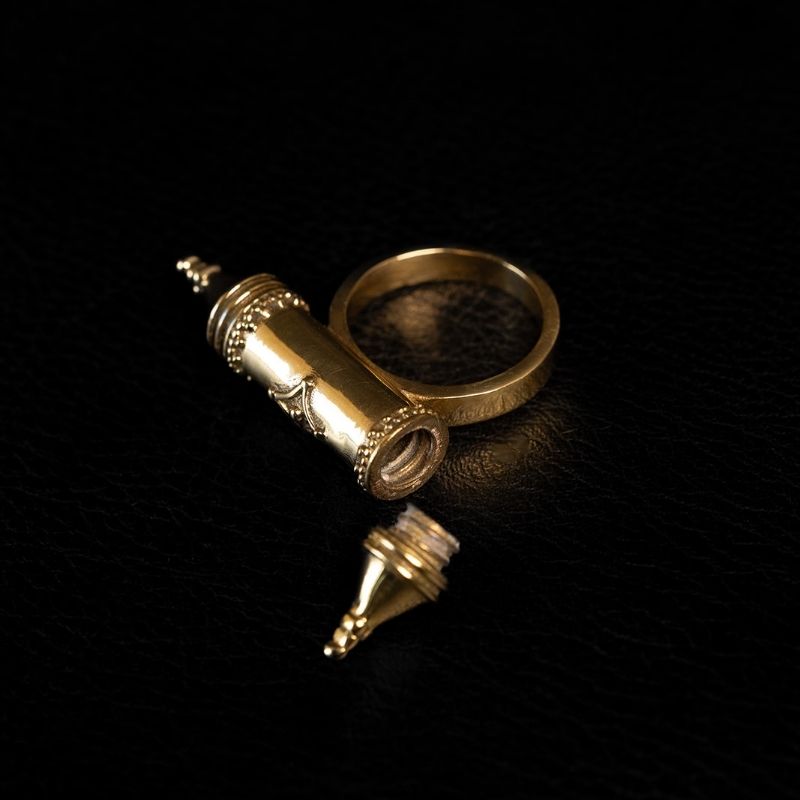 Vessel Amulet | Ring - Brass
