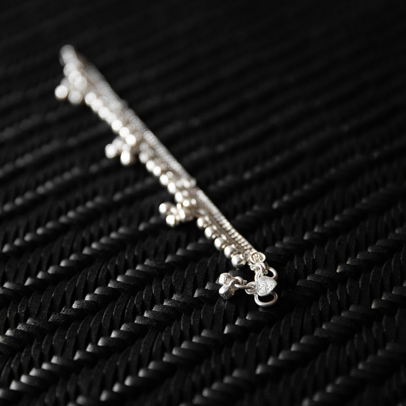 Birth | Bracelet de cheville - NOIR KĀLA