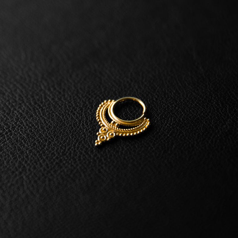 Divine | Piercing Septum - Or (18k Sale Collection) - NOIR KĀLA