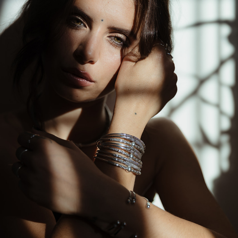 Attia I | Bracelet  - NOIR KĀLA