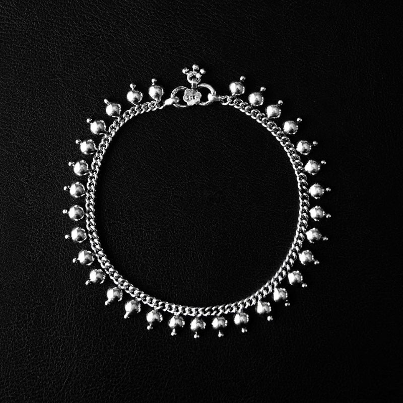 Sakti | Bracelet de cheville - NOIR KĀLA