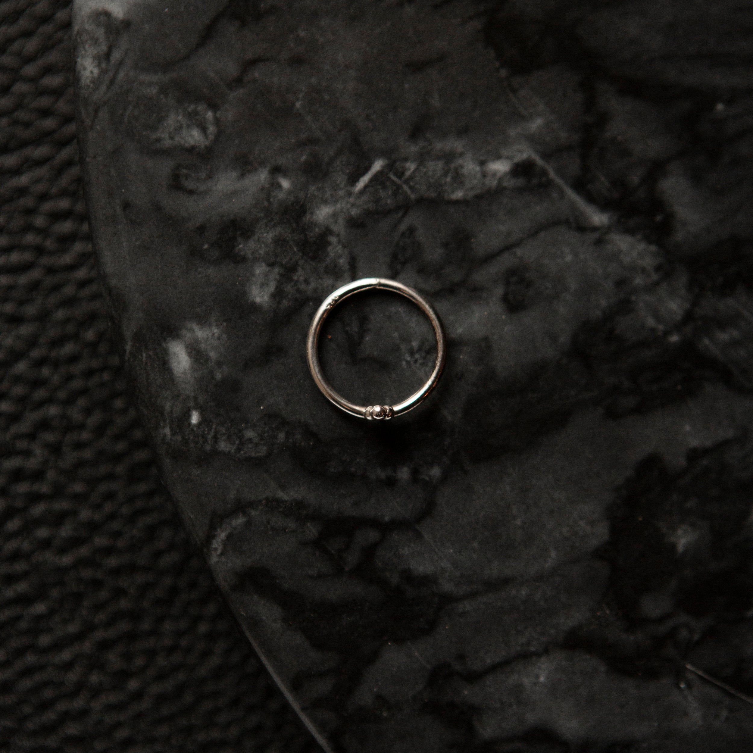 Trinity | Bague - NOIR KĀLA