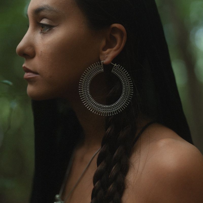 Āditi [L] | Hoop Earrings