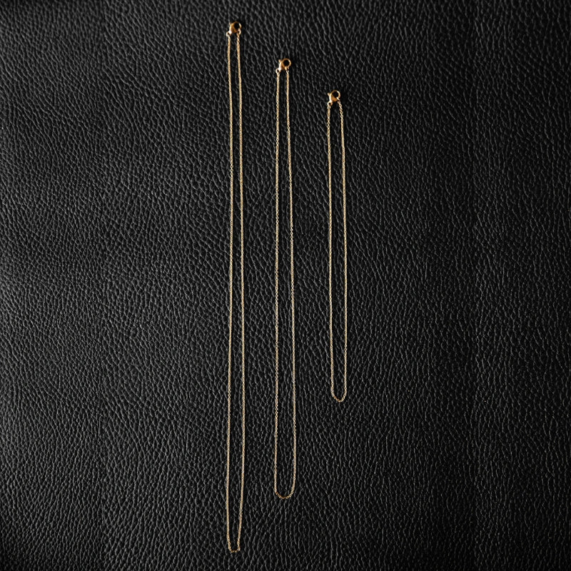 1,2 mm Inox Minimal | Chaîne - Or