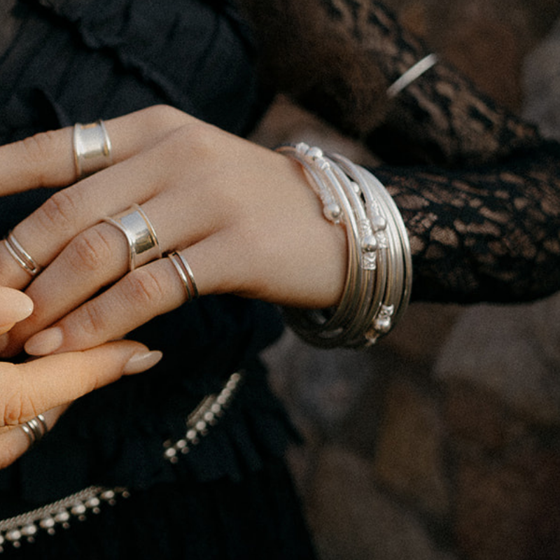 Sculped Curve | Ring - 925 Silver