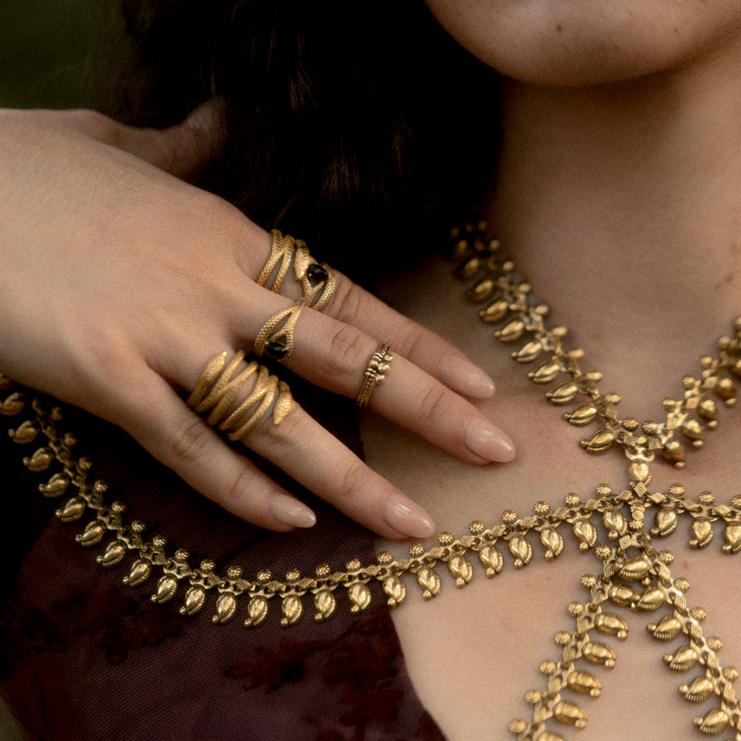 Thea | Ring - Brass