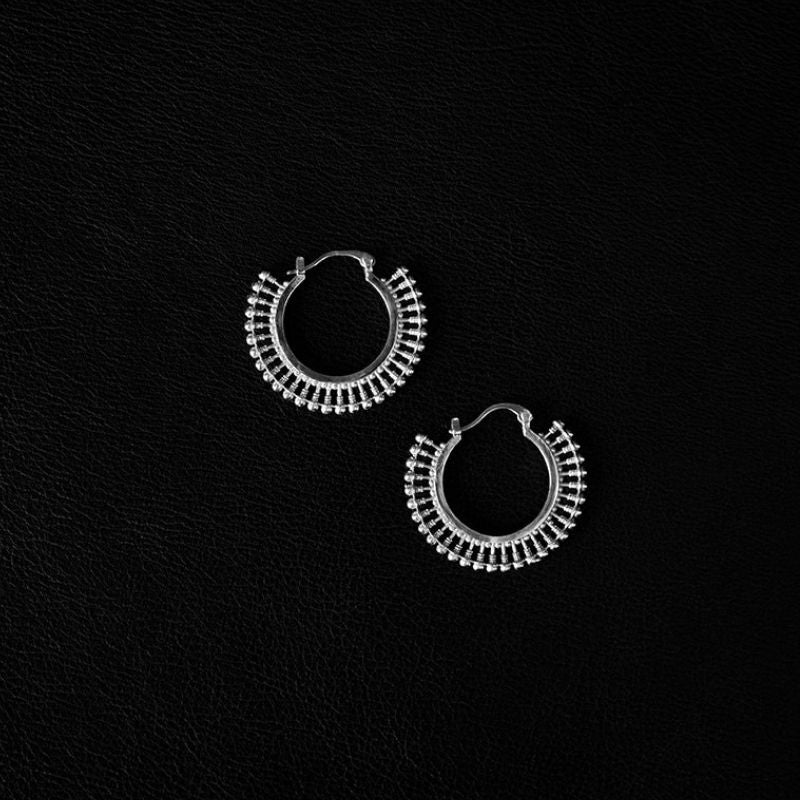 The Wheel | Hoop Earrings [S]