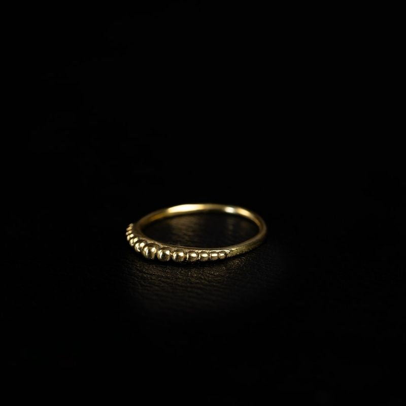 Route perlée | Bracelet - Laiton - NOIR KĀLA
