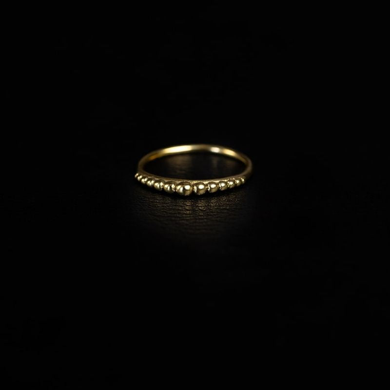 Route perlée | Bracelet - Laiton - NOIR KĀLA