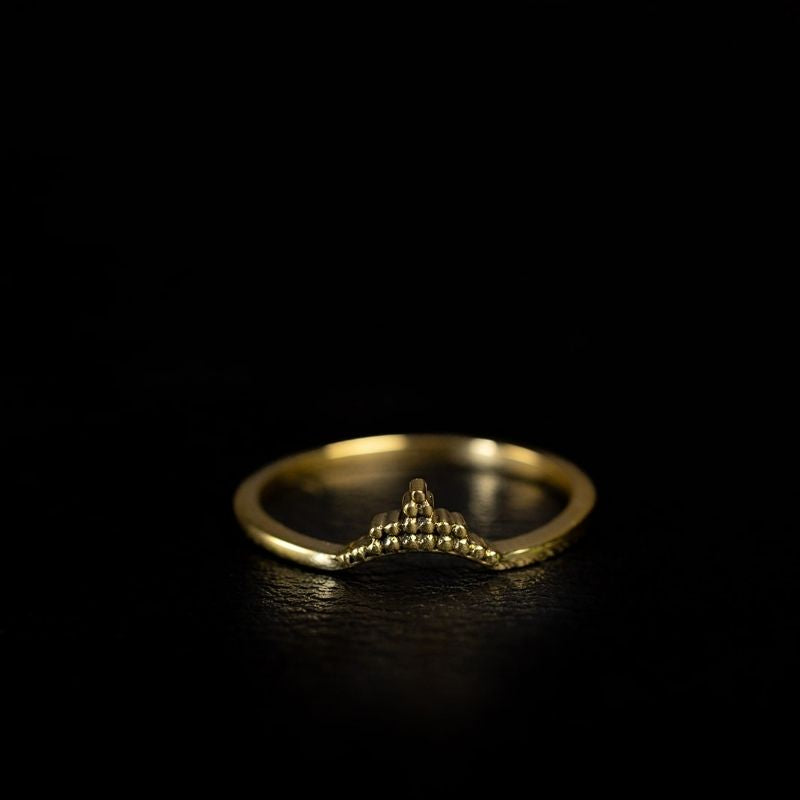 Crown | Ring - Brass - NOIR KĀLA