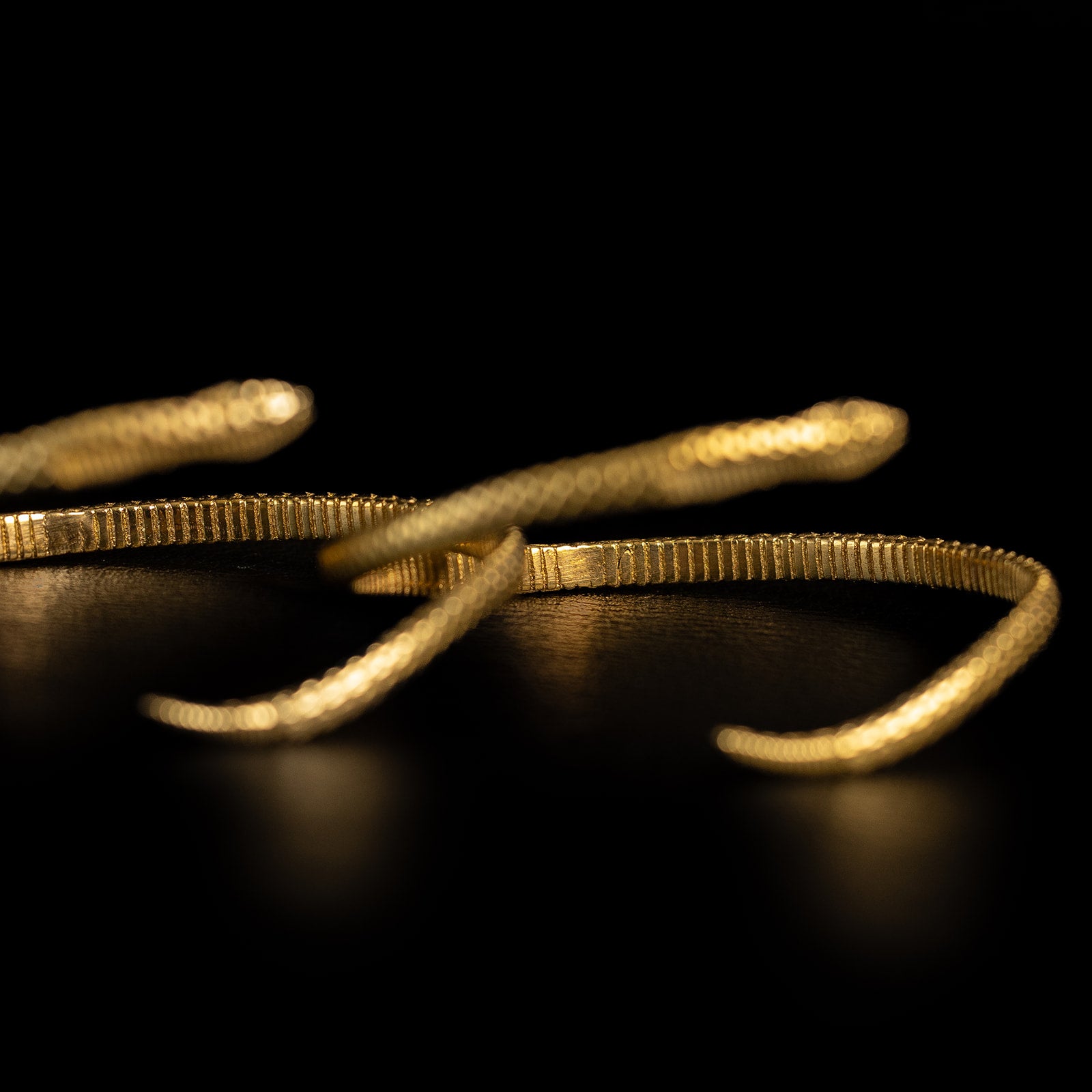 Serpentine | Serpent Bracelet - Brass