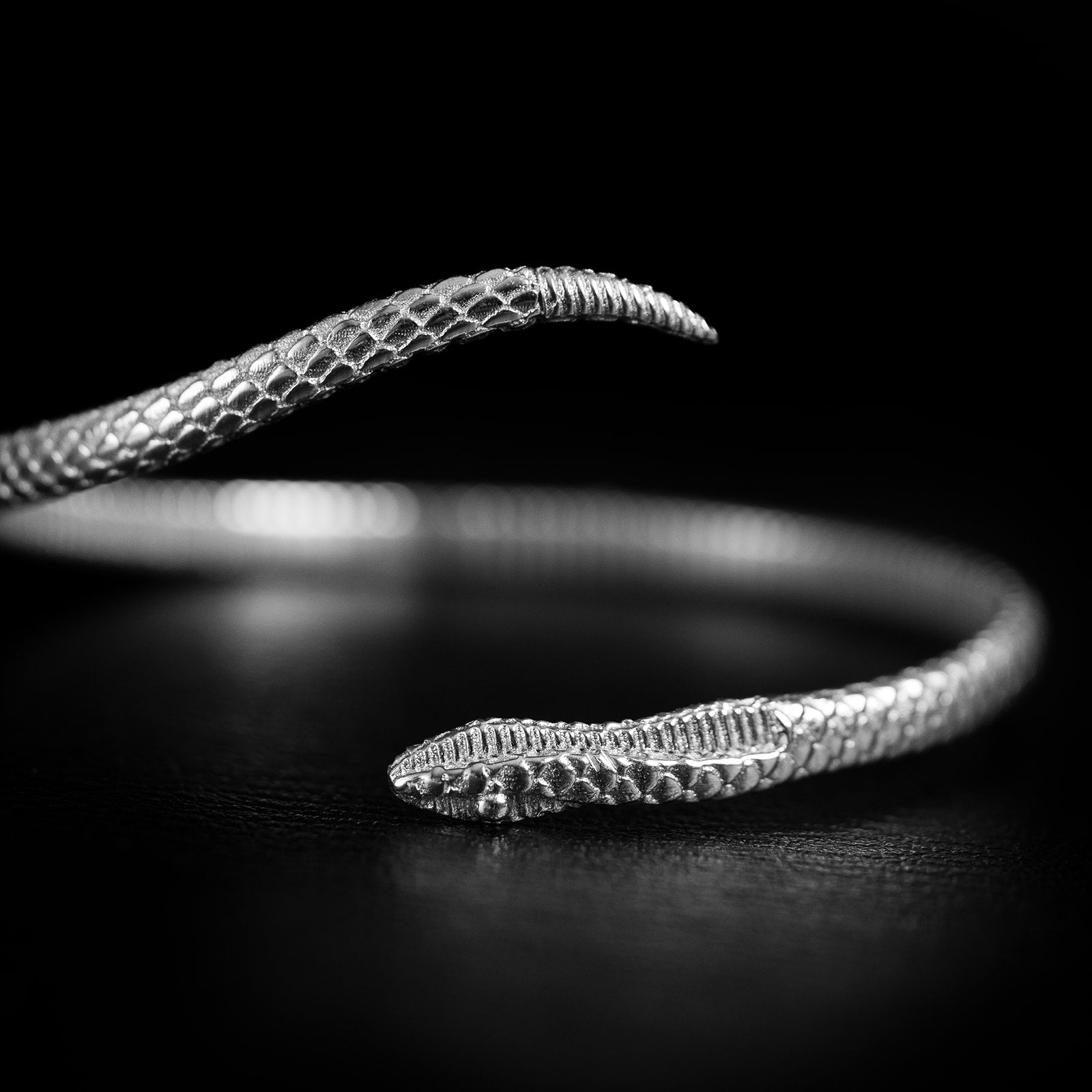 Serpentine | Serpent Bracelet - 925 Silver