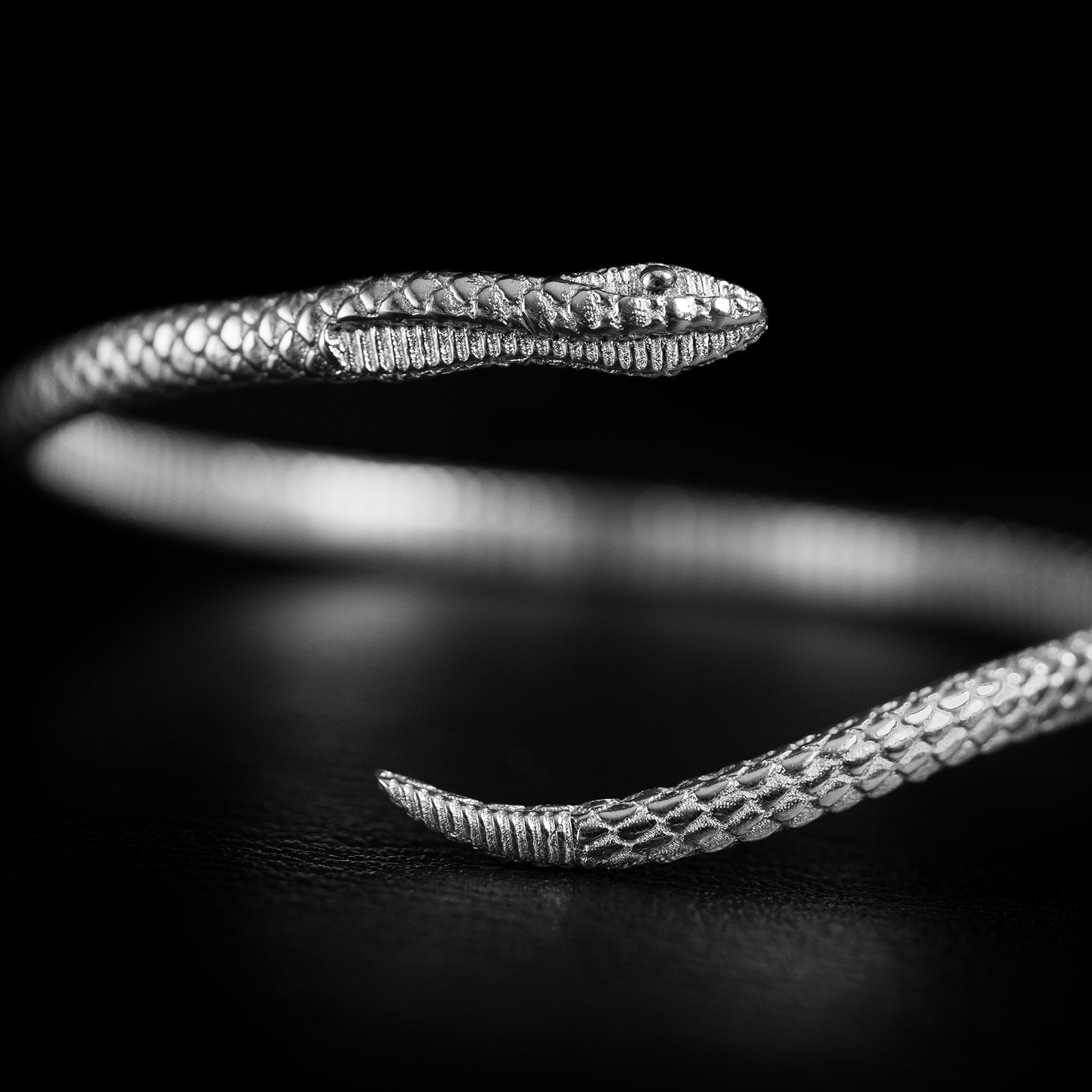Serpentine | Serpent Bracelet - 925 Silver