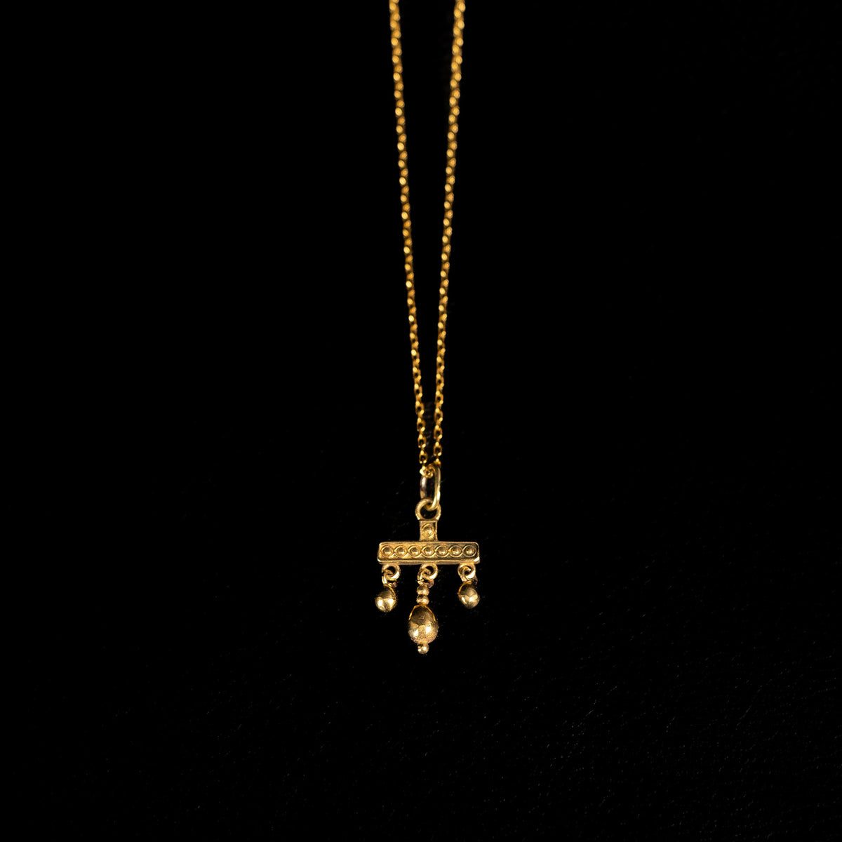 Evenness | Pendant Necklace - Brass