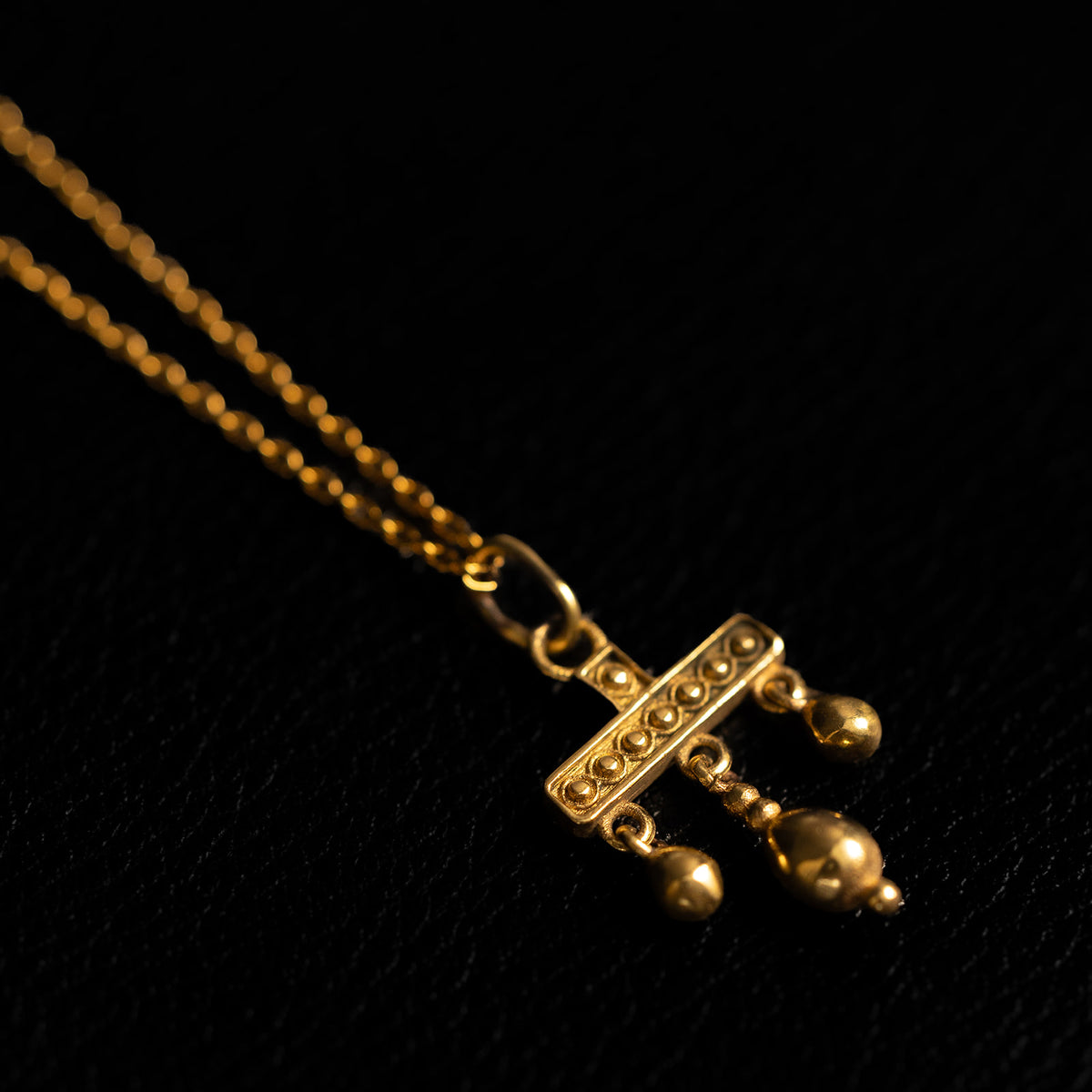 Evenness | Pendant Necklace - Brass