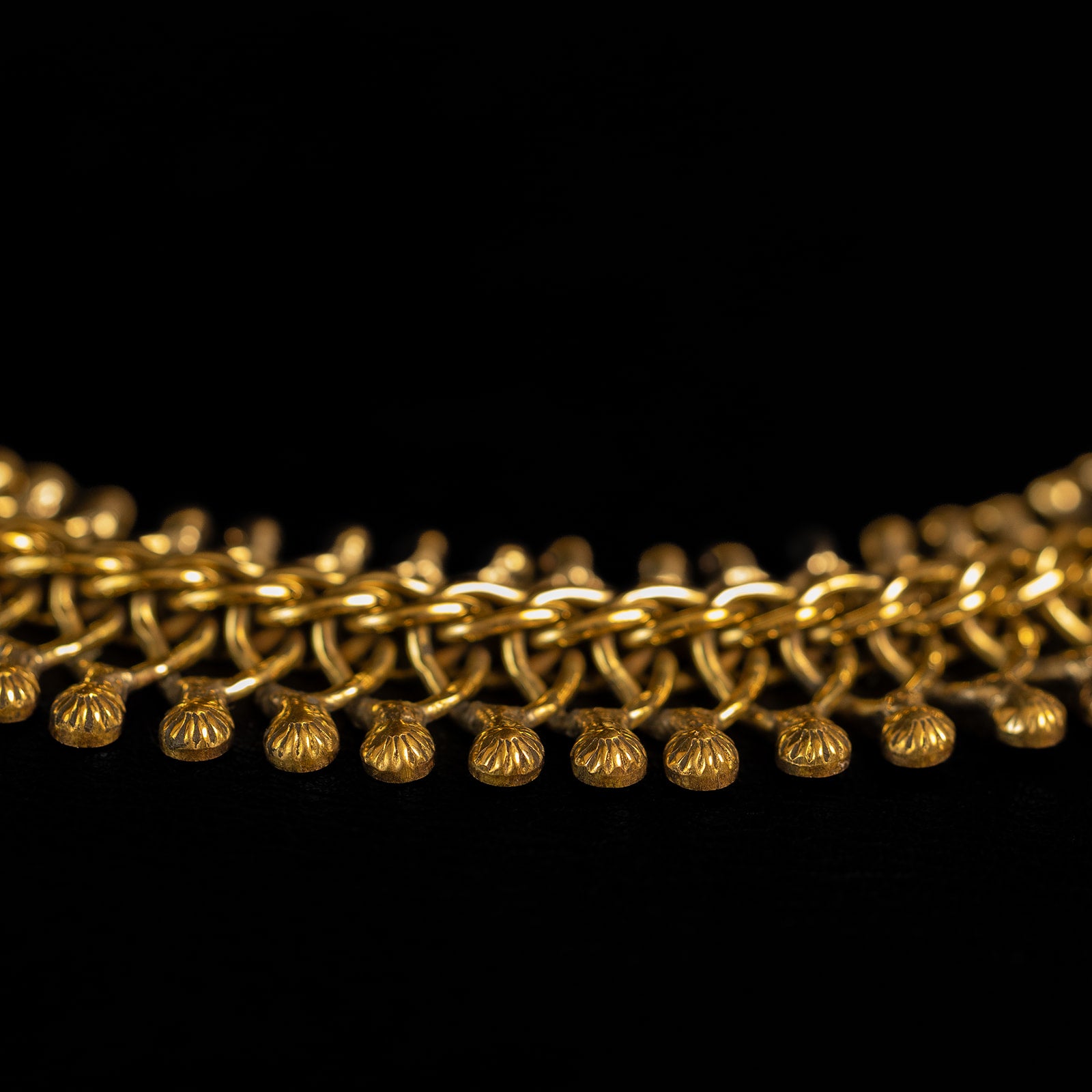 Interwoven Metal | Necklace - Brass