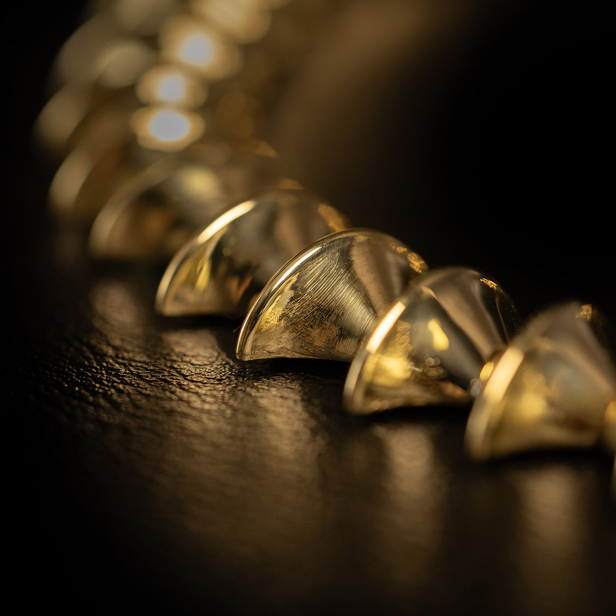 Reptilian | Necklace - Brass