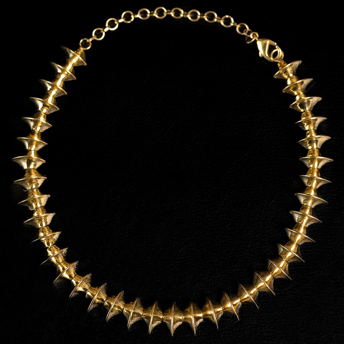 Reptilian | Necklace - Brass