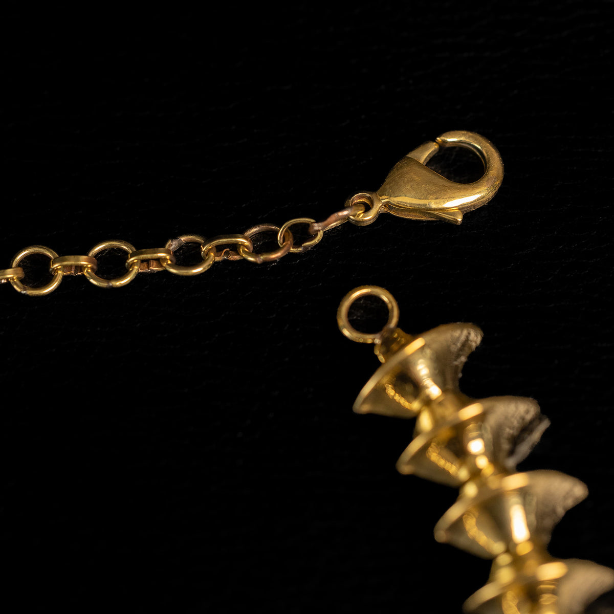 Reptilian | Necklace - Brass