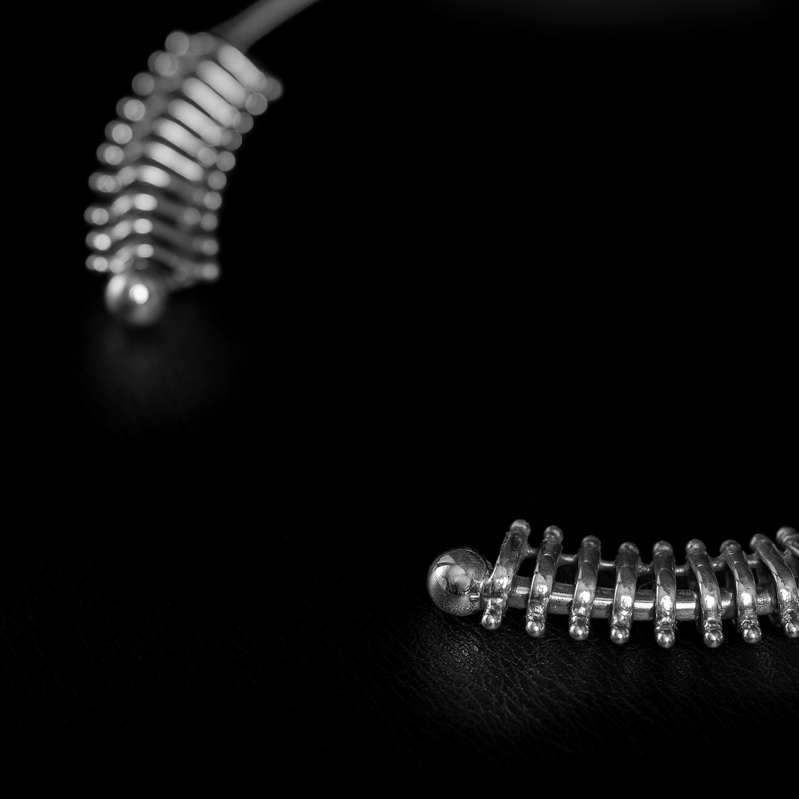 Spine Torque | Hoop Necklace - 925 Silver