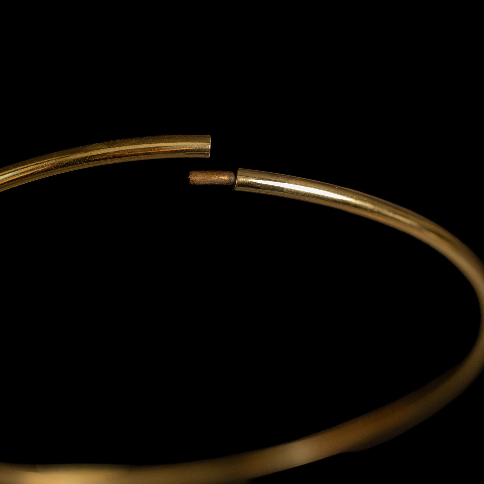 Torque I | Collar Necklace - Brass