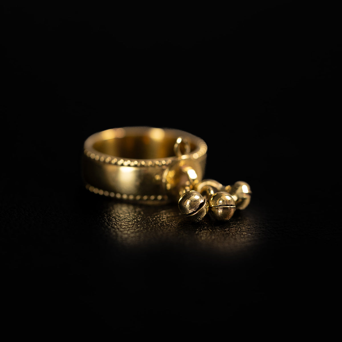 Dangling Bells | Ring - Brass