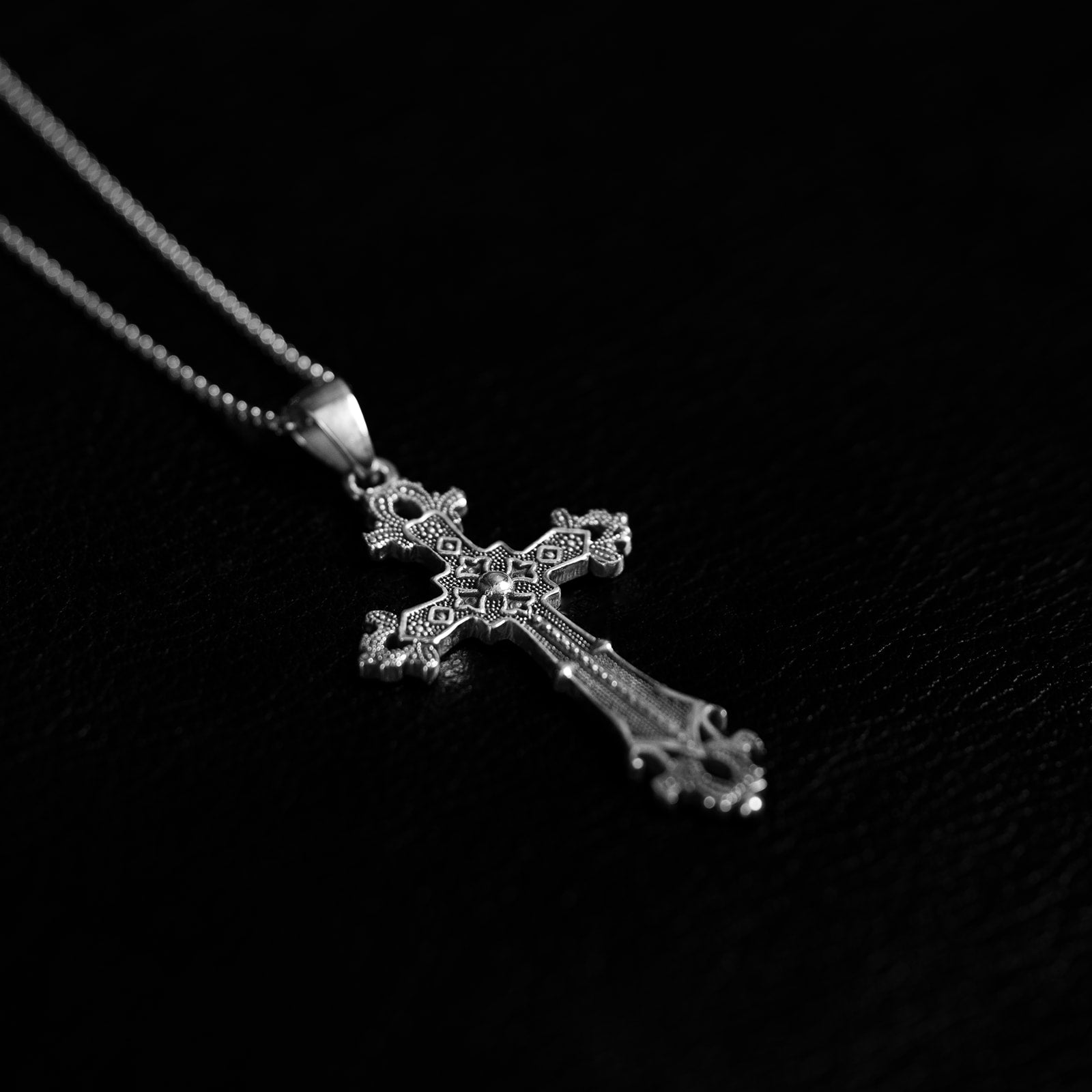 Medieval Cross | Pendant Necklace - 925 Silver