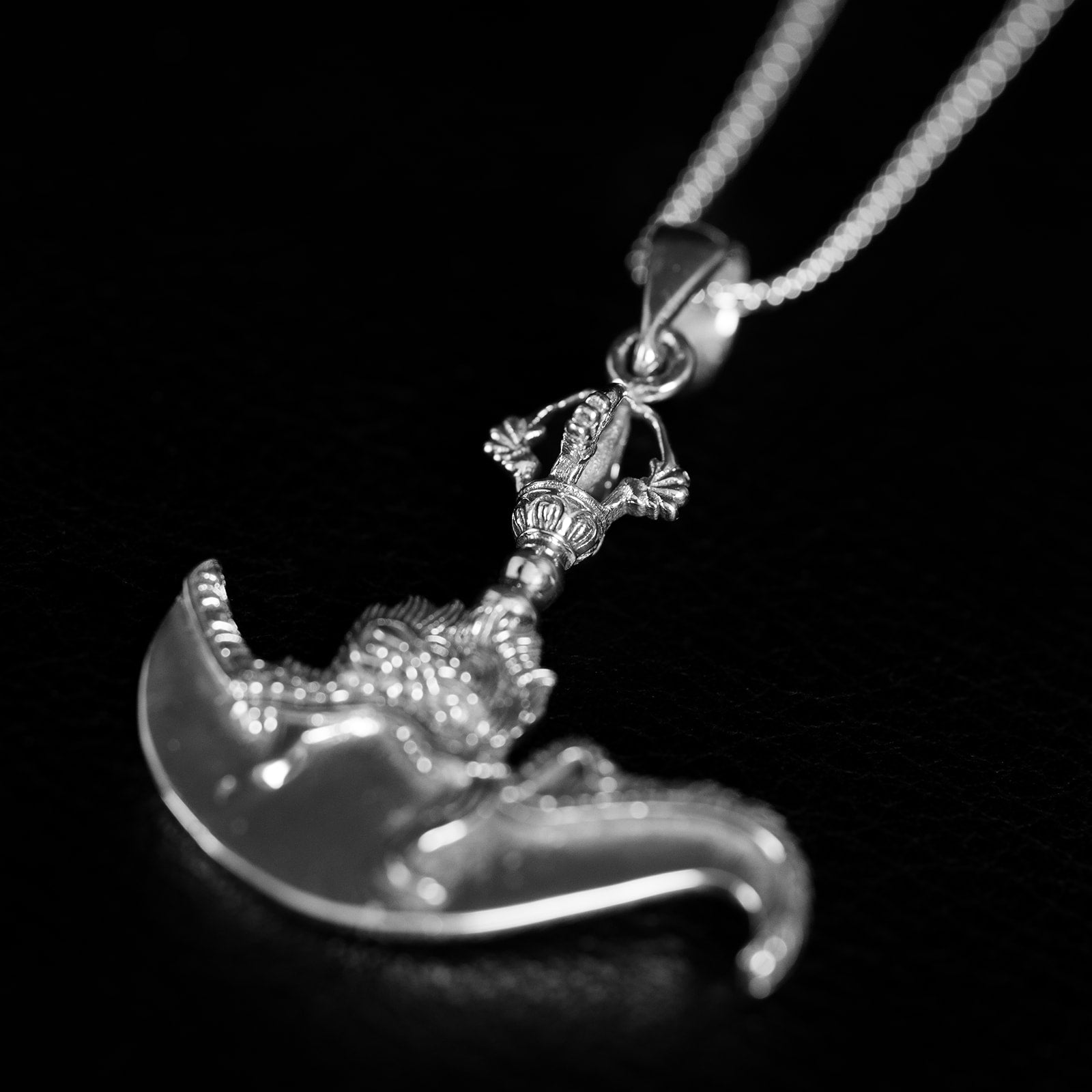 Kartika | Pendant Necklace – 925 Silver - NOIR KĀLA